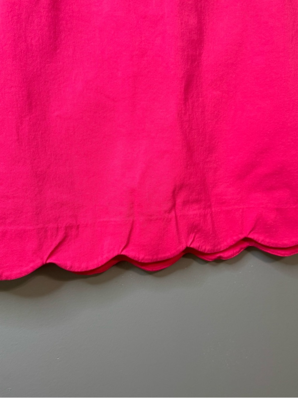 Zac & Rachel Fandango Pink Scallop Stretch Knit Skort Skirt. Size 16 - Picture 5 of 8